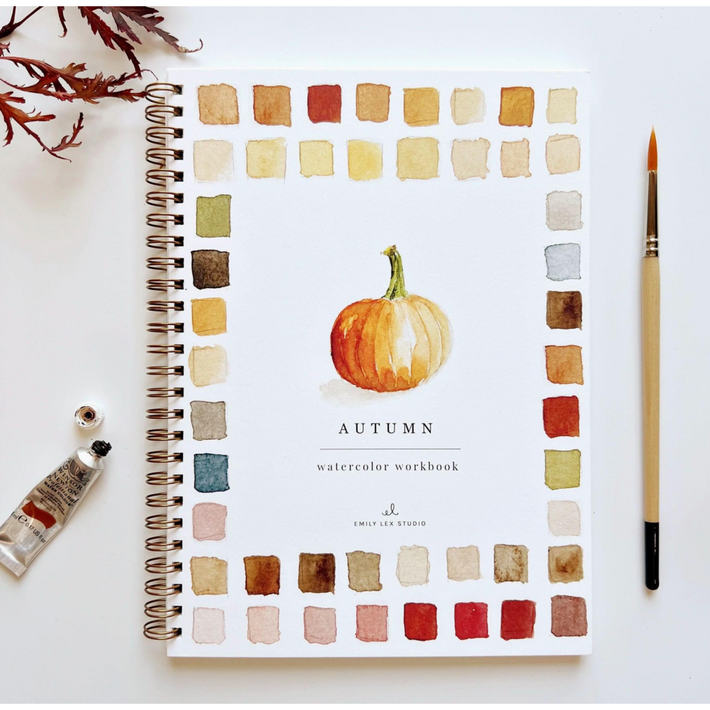 Autumn Watercolor Workbook