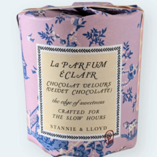 Modern Toile Gift Wrap Candle