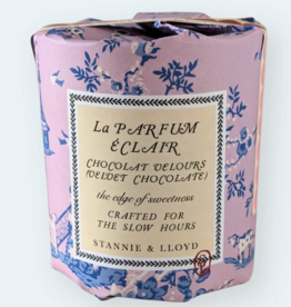 Modern Toile Gift Wrap Candle