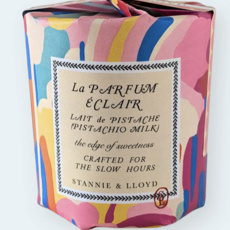 Happy Abstract Gift Wrap Candle