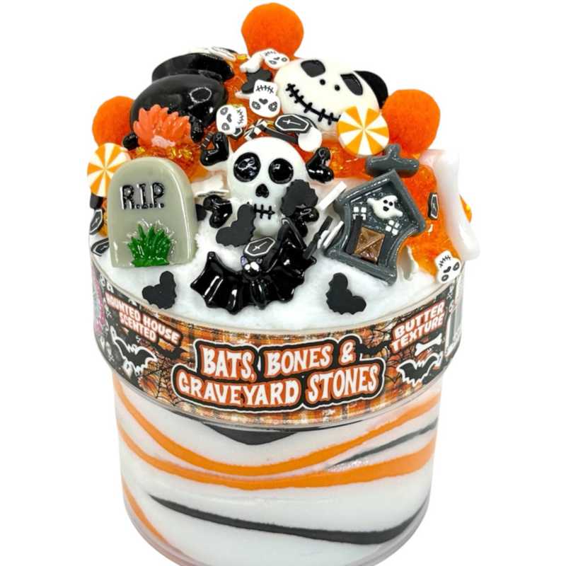 Bats, Bones & Graveyard Stones Slime