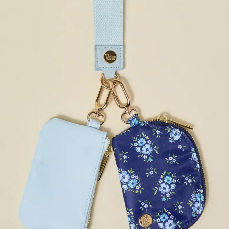 Endless Daydream Navy Dynamic Duo Wristlet