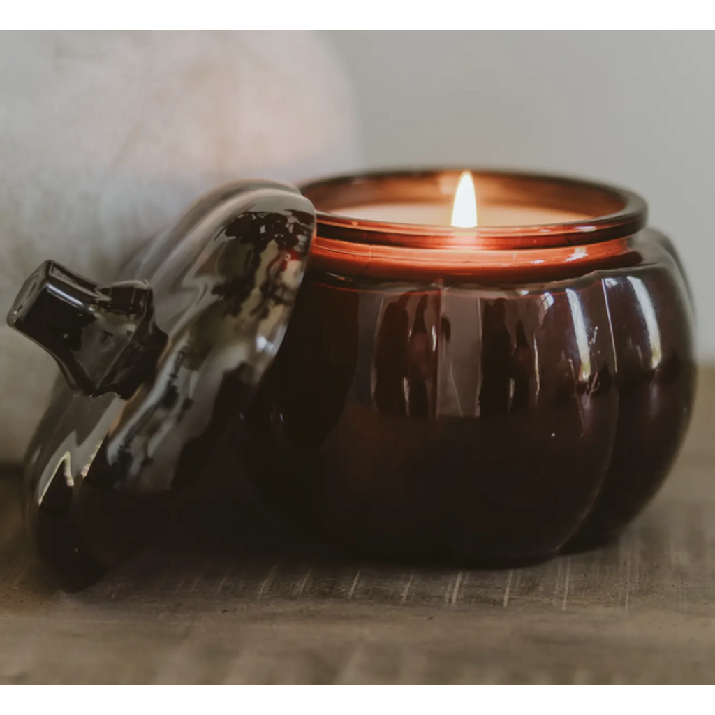 Hello Fall Pumpkin Jar Soy Candle