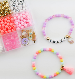 Sweet Treat Diy Stretchy Bracelet Craft Kit Candy Shop Gift