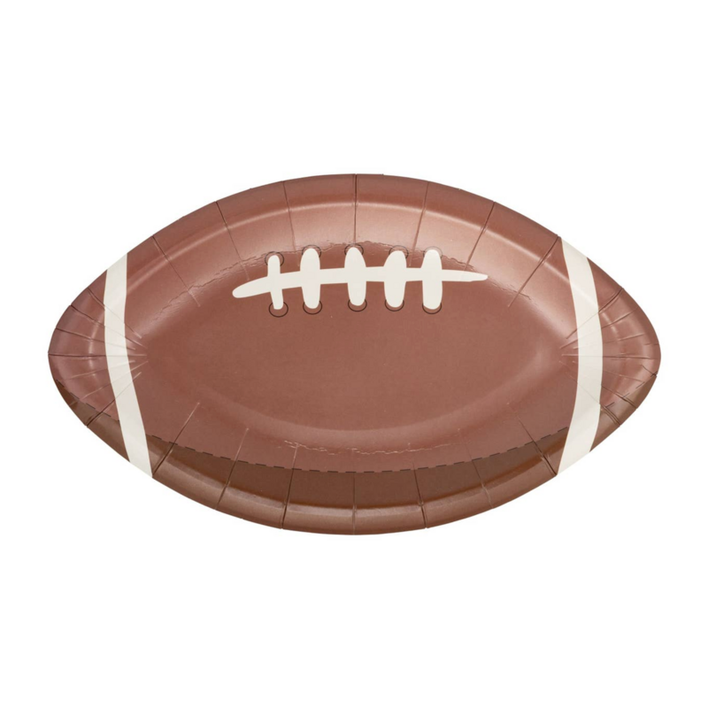 Football Shaped Plates