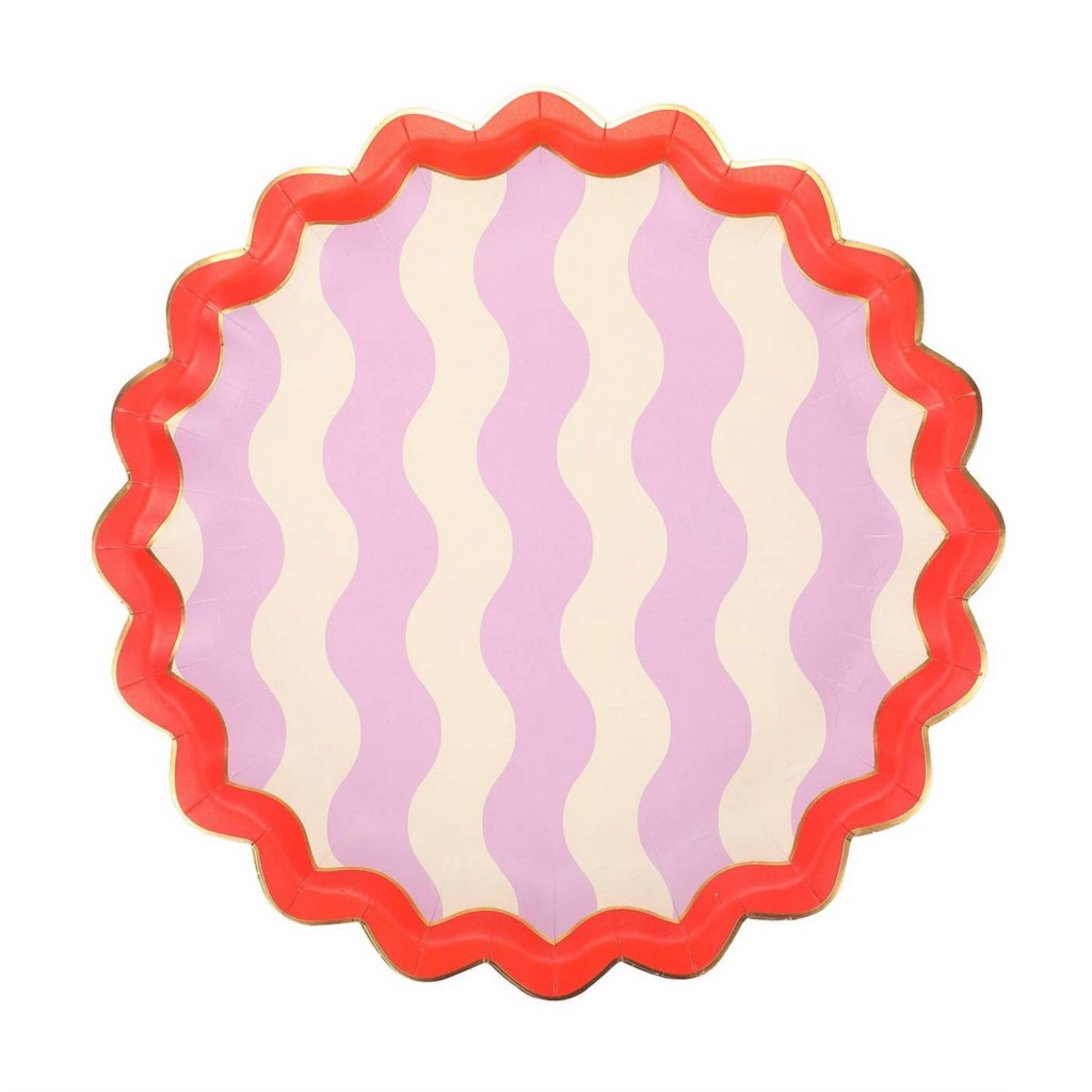 Wavy Wishes Dinner Plates