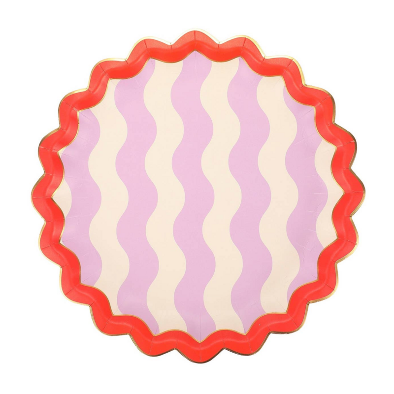 Wavy Wishes Dinner Plates