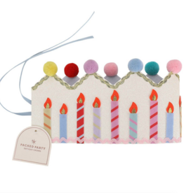 Birthday Wishes Reusable Pom Pom Crown