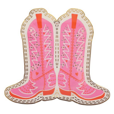Cowboy Boot Dessert Plates