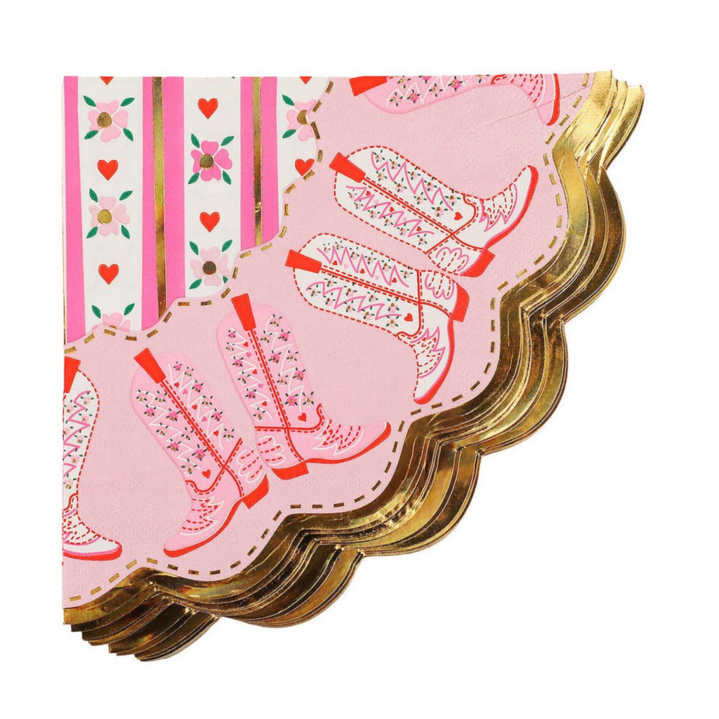 Boot Scoot Blooms Napkins