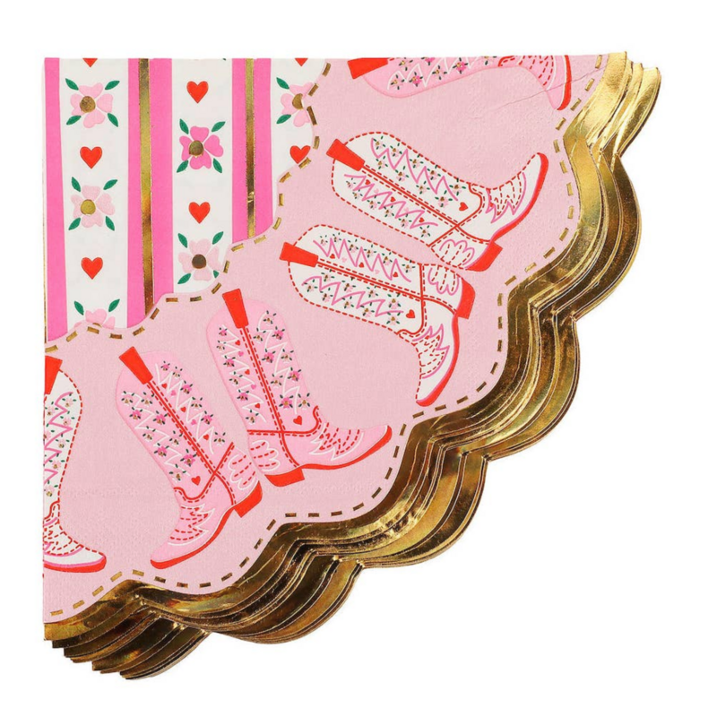 Boot Scoot Blooms Napkins