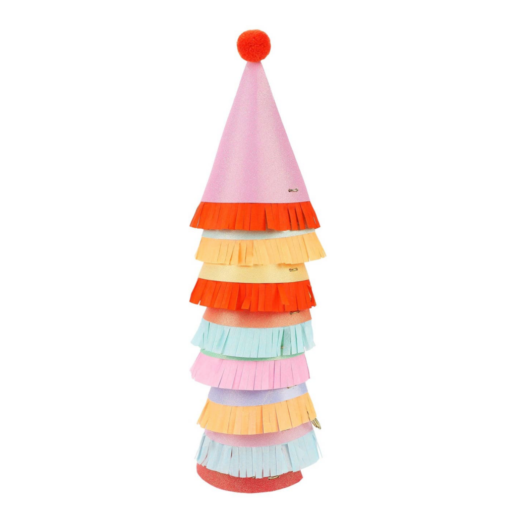 Mini Glitter Party Hats Set