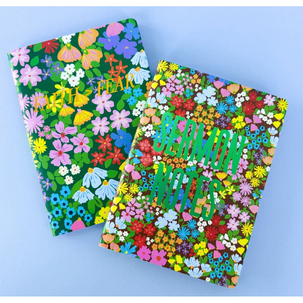 Chloe Floral Sermon Notes Notebook Set