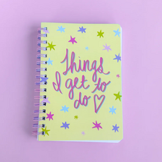 Things I Get To Do Notebook