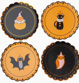Vintage Halloween Character Small Plates
