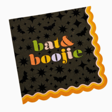 Bat & Boo-Jie Cocktail Napkins