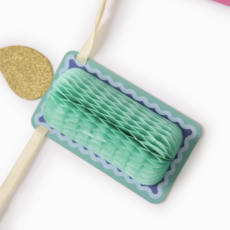 Honeycomb Birthday Candle Banner