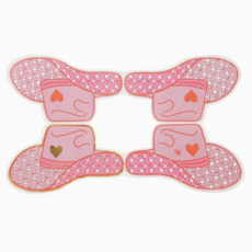 Cowgirl Hat Cocktail Napkins