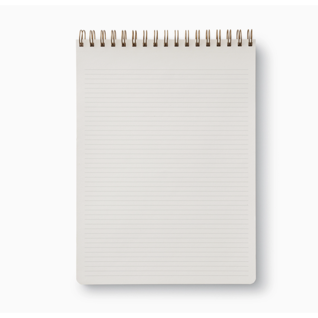 Estee Large Top Spiral Notebook