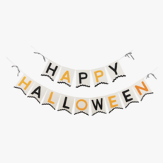 Felt Happy Halloween Banner