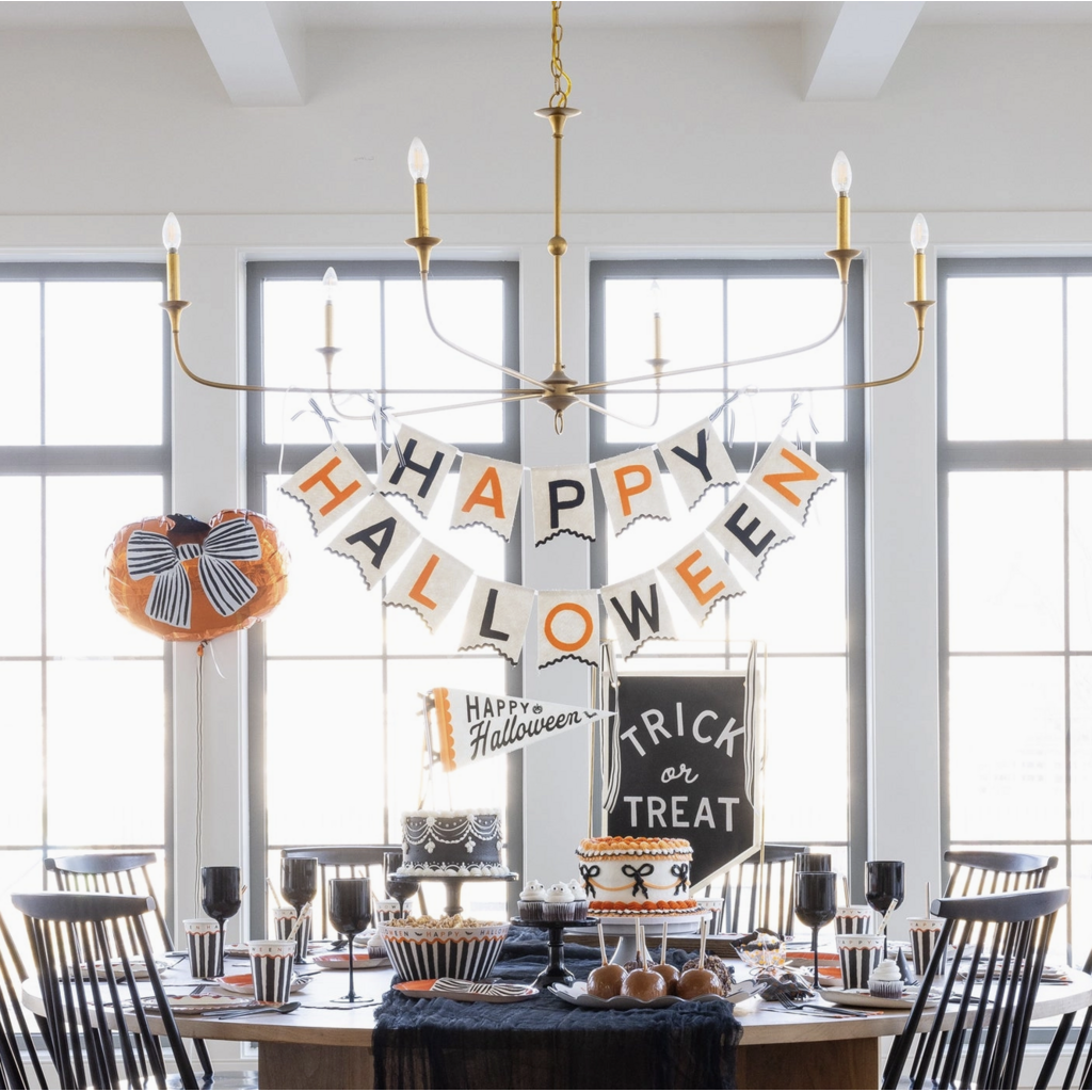 Felt Happy Halloween Banner