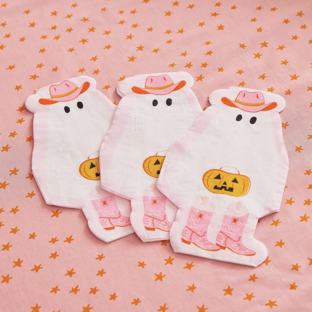 Cow-Ghoul Guest Towel Napkins