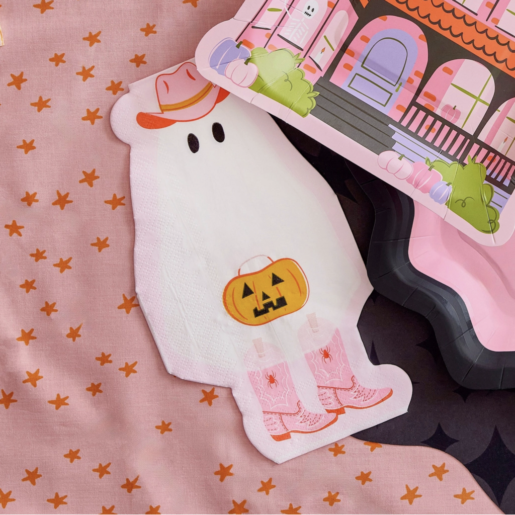 Cow-Ghoul Guest Towel Napkins