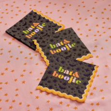 Bat & Boo-Jie Cocktail Napkins