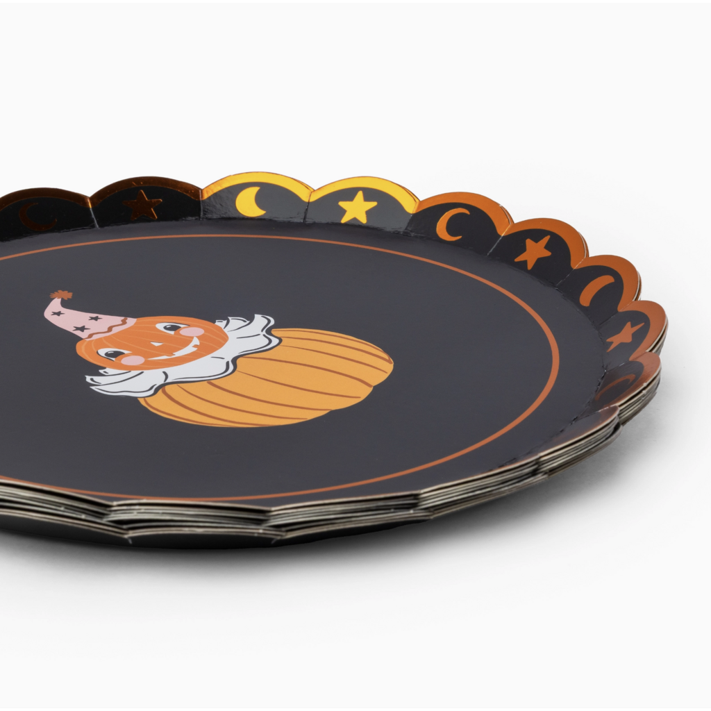 Vintage Halloween Character Small Plates