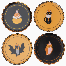 Vintage Halloween Character Small Plates