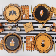 Vintage Halloween Character Large Napkins
