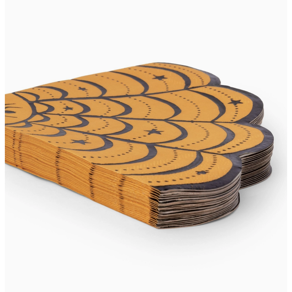 Art Deco Vintage Halloween Large Napkins