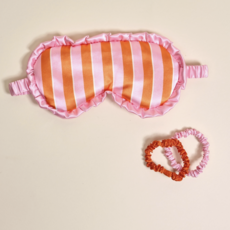 Sicily Stripes Pink Beauty Sleep Mask