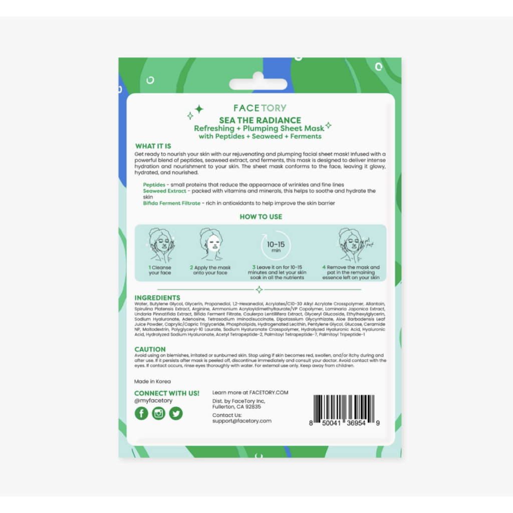 Sea the Radiance - Plumping Face Mask