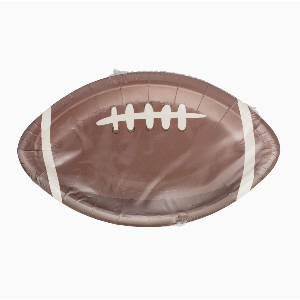 Football Shaped Plates