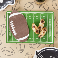 Football Shaped Dinner Napkins