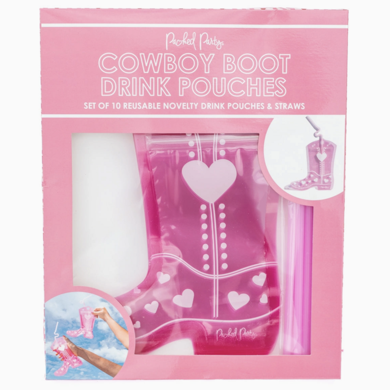 Boot Scoot Drink Pouch Set