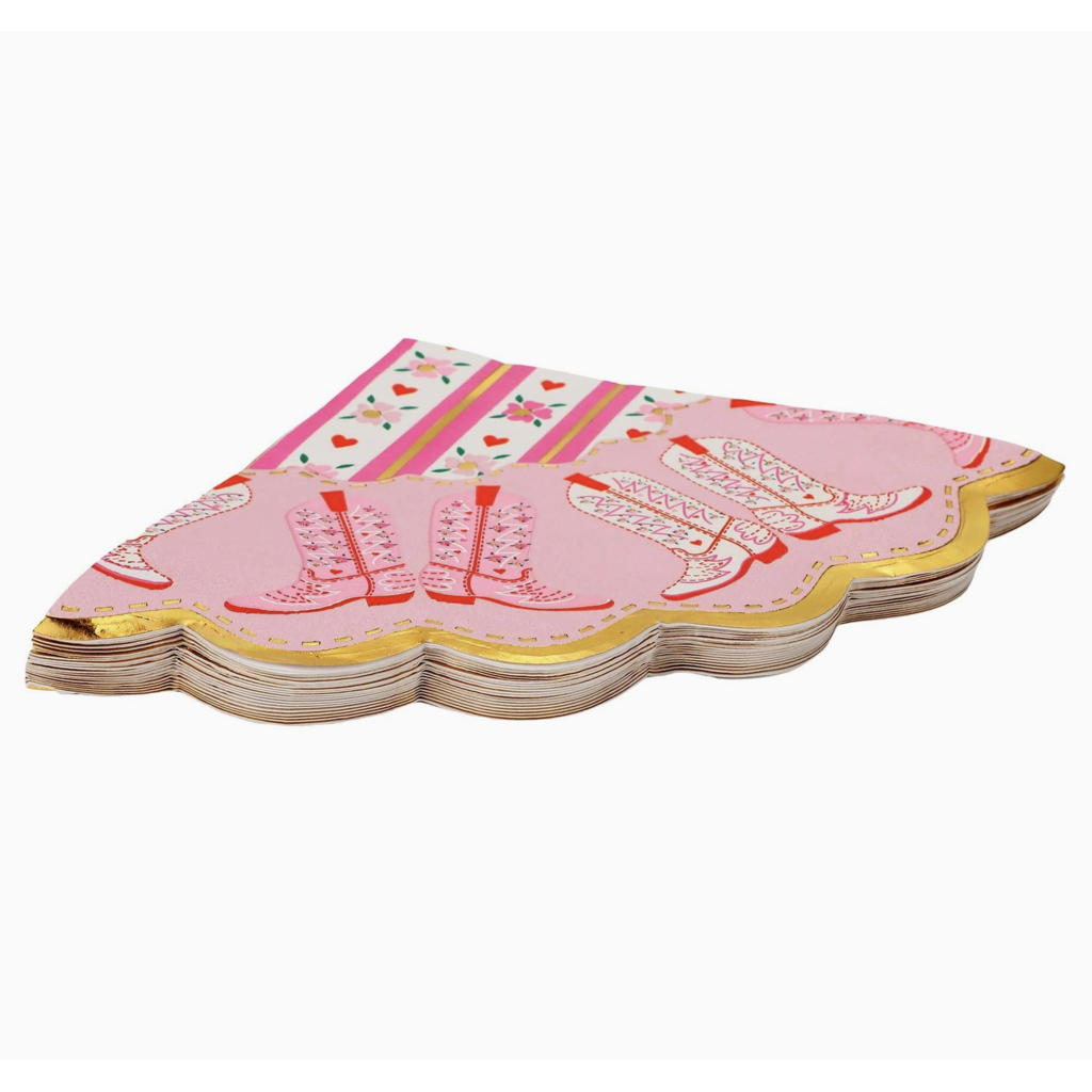 Boot Scoot Blooms Napkins