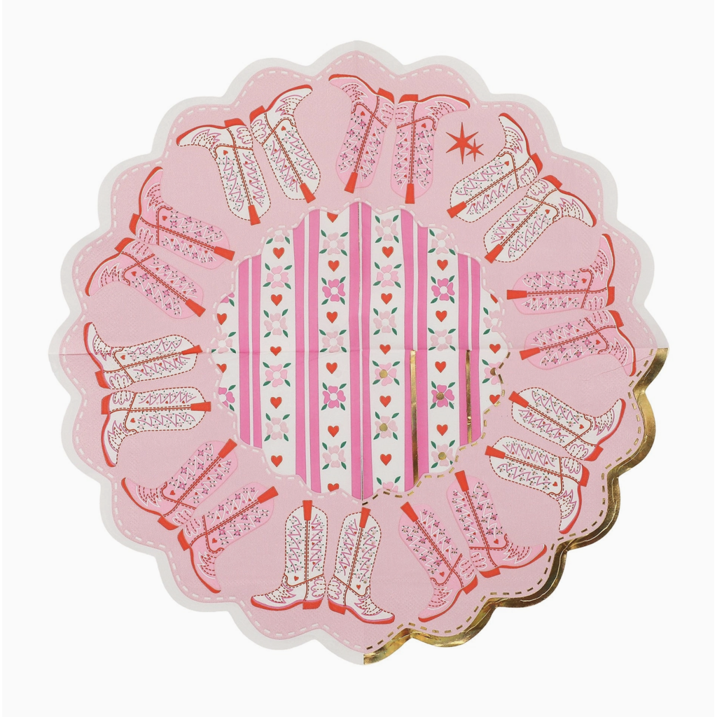 Boot Scoot Blooms Napkins