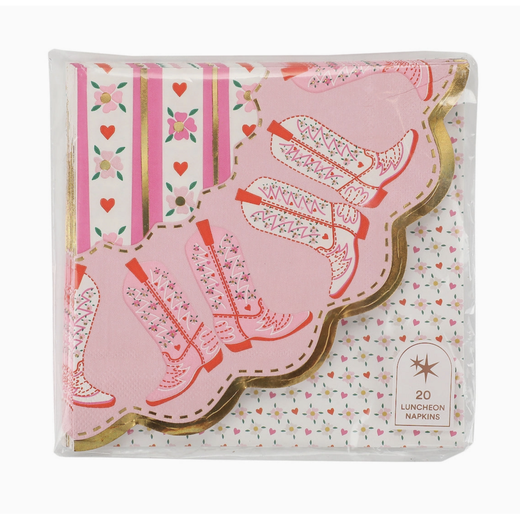 Boot Scoot Blooms Napkins