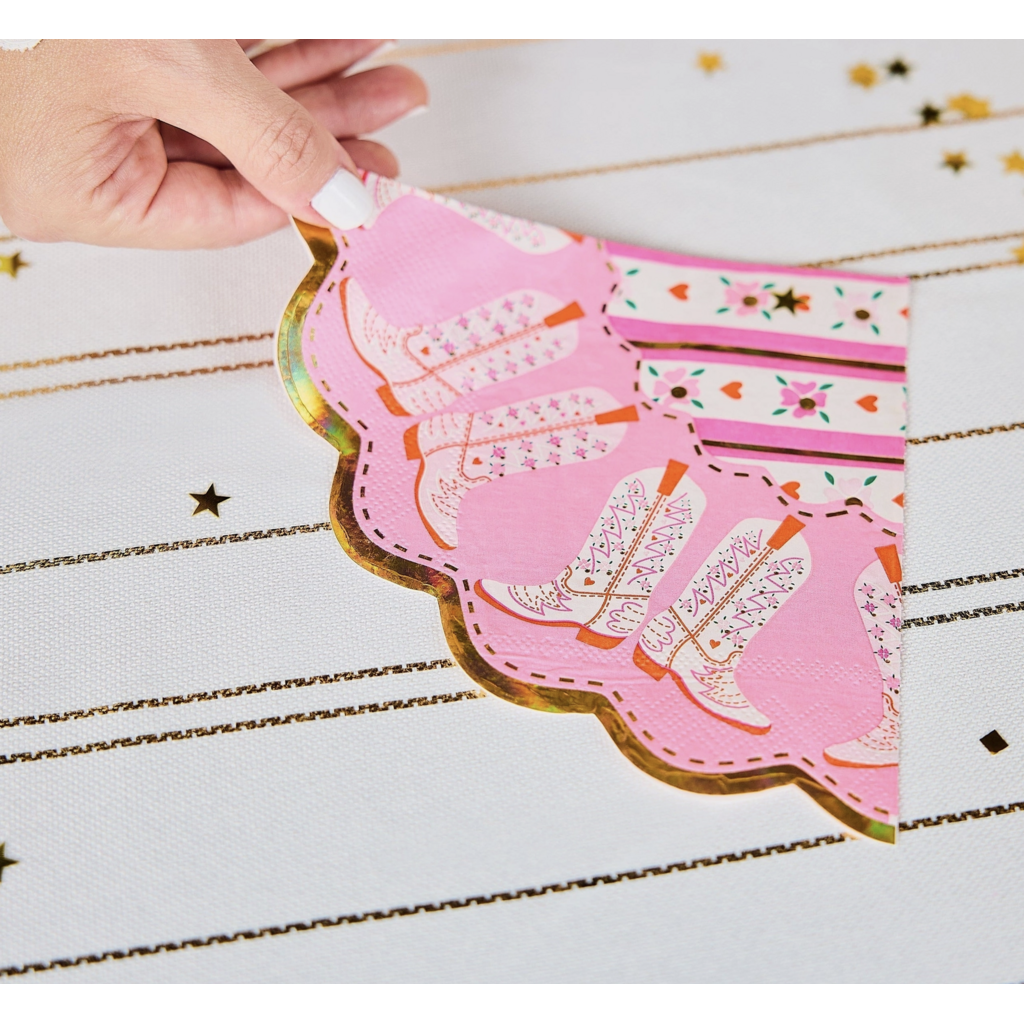 Boot Scoot Blooms Napkins