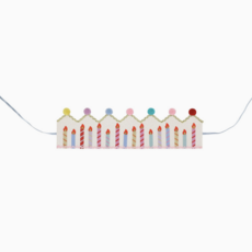 Birthday Wishes Reusable Pom Pom Crown