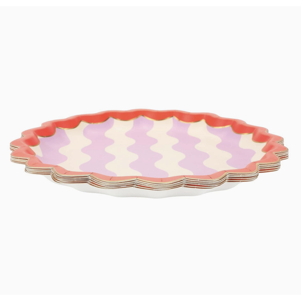 Wavy Wishes Dinner Plates