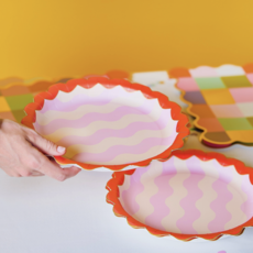 Wavy Wishes Dinner Plates