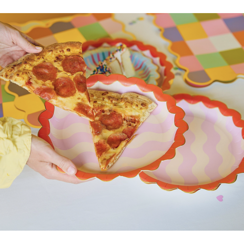 Wavy Wishes Dinner Plates