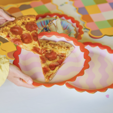 Wavy Wishes Dinner Plates