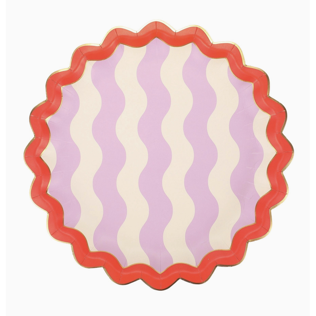 Wavy Wishes Dinner Plates