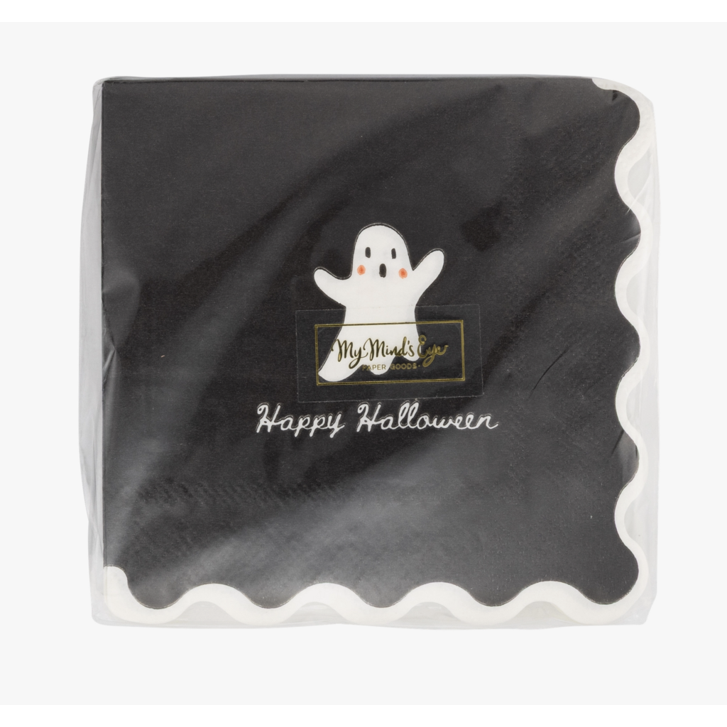 Booquette Ghost Cocktail Napkins