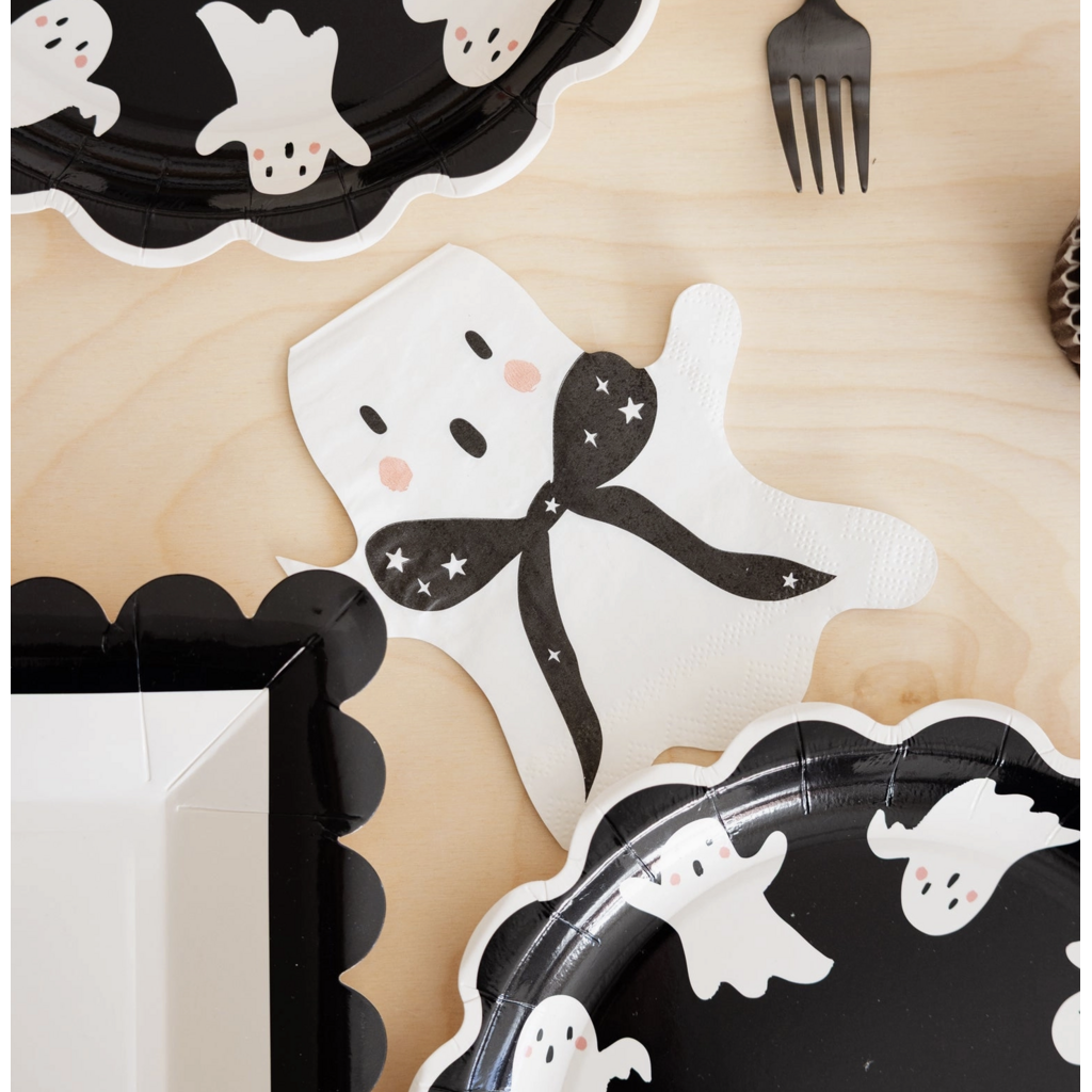 Booquette Ghost Shaped Cocktail Napkins