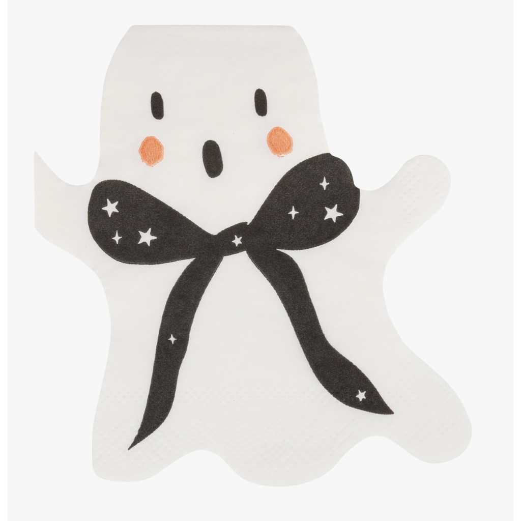 Booquette Ghost Shaped Cocktail Napkins